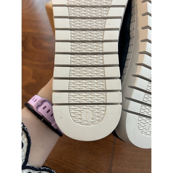 Easy Street Fresh Slip On Sneakers - Navy Blue Faux Suede NEW 7 W - Picture 7 of 7